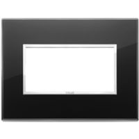 Vimar 21654.76 Eikon - Plaque diamant noire 4 modules