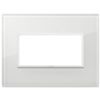 Vimar 21654.87 Eikon - 4 module total white diamond plate