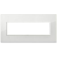 Vimar 21657.87 Eikon - Placa diamante blanco total 7 módulos