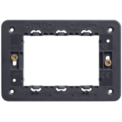 Vimar 21613 Eikon - supporto 3 moduli