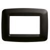 Gewiss GW32303 Playbus - 3-module toner black plate 