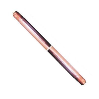 Round earth rod 1.5 mt of 18 copper-plated