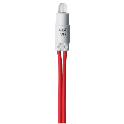 Gewiss - luz de advertencia LED roja 230V 0,6W