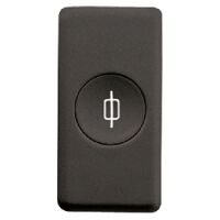 System Black - 16A fuse holder