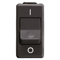 Système Noir - Disjoncteur 1P+N 10A