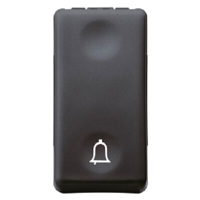 System Black - pulsante simbolo campanello