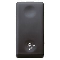 System Black - botón con símbolo de escaleras