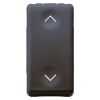 System Black - double interlocked button with arrows