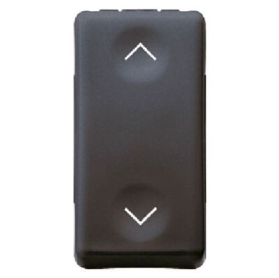 System Black - doppio pulsante interbloccato con frecce