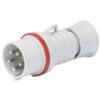 Enchufe suelto rojo 3P+N+T 32A 400V 6H IP44 CR