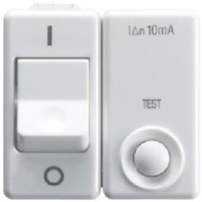 System White - interruttore magnetotermico differenziale 1P+N 16A