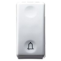 System White - botón con símbolo de campana