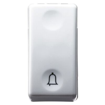 System White - bouton avec symbole de cloche