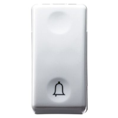 System White - pulsante con simbolo campanello