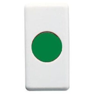 System White - green warning light socket