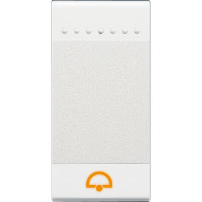 LivingLight White - doorbell symbol key cover