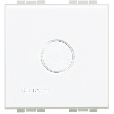 LivingLight Bianco - copriforo con prefrattura 2M