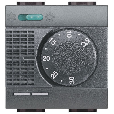 LivingLight Anthracite - summer/winter electronic thermostat