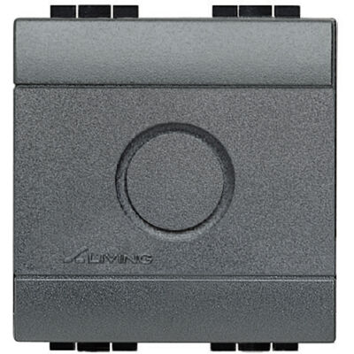 LivingLight Antracita - tapa de orificio con prefractura de 2M