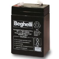 Beghelli 8802 - 6V 4.5 Ah spare battery