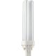 Lampada fluorescente compatta G24d-2 18W 3000k MASTER PL-C/2P