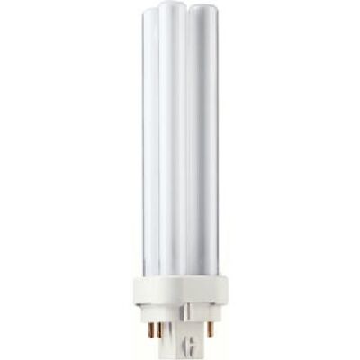 Lampada fluorescente compatta G24q-2 18W 3000k MASTER PL-C/4P
