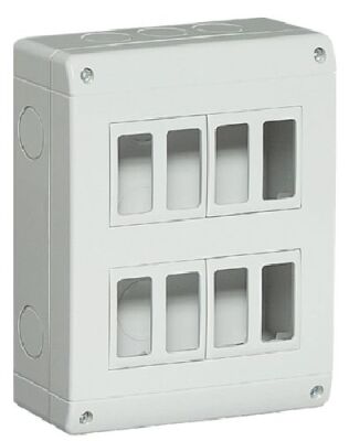 Matix - Contenedor vertical IP40 de 8 plazas