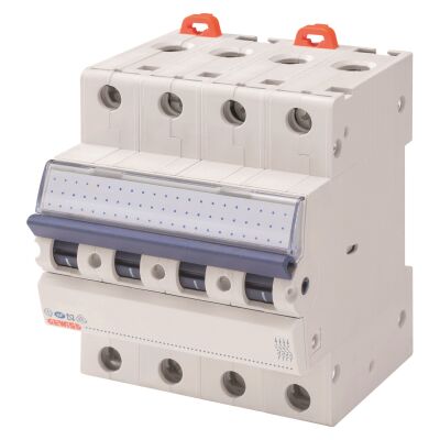Gewiss GW92089 - Disjoncteur 4P C25 6KA 4M