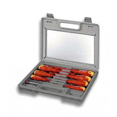 8-piece screwdriver set in case