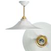 Lustre plafond fixe Godet Ø280