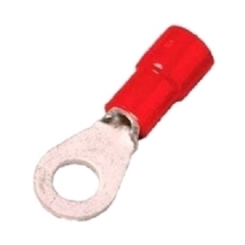 Cembre - Capicorda rosso ad occhiello 4mm