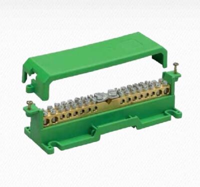 17-hole equipotential terminal block