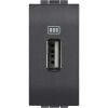 LivingLight Anthracite - Chargeur USB