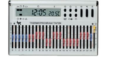 Chronothermostat mural TH/124.01 BB blanc