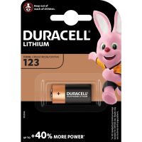 Pile lithium Duracell 123 - 123 3V