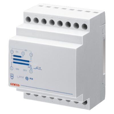 Transformer for bells 30VA 230V 12+12=24V 90AM