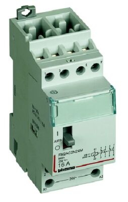 Relé monoestable 16A 2NO+2NC 24V AC 2M BTDIN