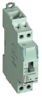 Contactor 230V AC 25A 2NO 1M silent BTDIN