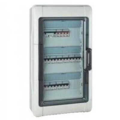 Wall-mounted switchboard 36 modules IP65 IDROBOARD