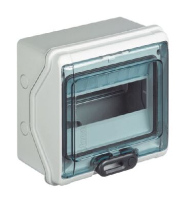 Wall-mounted switchboard 08 modules IP65 IDROBOARD