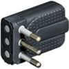 CORNER small gray space-saving plug