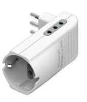 Adaptador múltiple pequeño y blanco CORNER Alemán