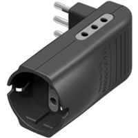 Adattatore multiplo piccola e tedesca grigio CORNER