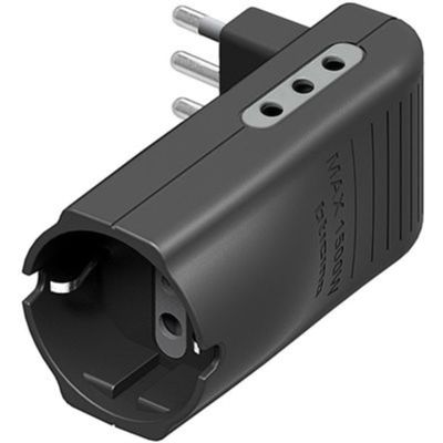 Adaptador múltiple pequeño y alemán CORNER gris