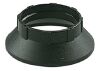E14 black plastic lampshade ring