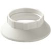 Aro pantalla plastico blanco E14