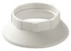 E14 white plastic lampshade ring