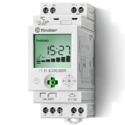 Interruttore crepuscolare e orario 11.91