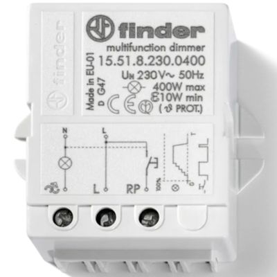 Dimmer with linear adjustment Trailing edge 15.51