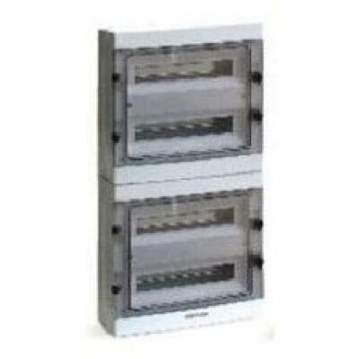 Wall-mounted switchboard 72 modules (18 x 4) IP65 Q65